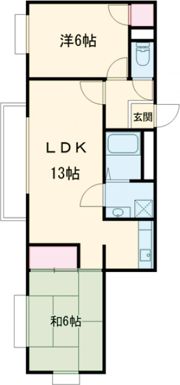 スクエアメゾン姫路城前の間取り画像