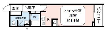 Sky Hillの間取り画像