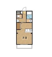エスポワール坊ノ前Bの間取り画像