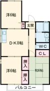 アルテスタ牟呂の間取り画像