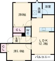 ノースヒルの間取り画像