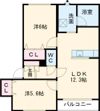ノースヒルの間取り画像