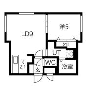 セレナーデ北円山の間取り画像