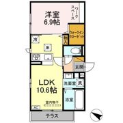 フォンテーヌ洞峰の間取り画像