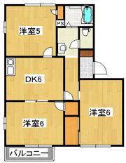 グランドール渋沢Bの間取り画像