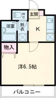 アンプルールブワMoreauの間取り画像