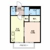 フレグランス栄 Dの間取り画像