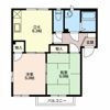 フレグランス浜 Aの間取り画像
