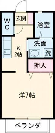 プリシェールSYの間取り画像