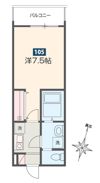 MELDIA入間市Ⅲの間取り画像