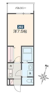 MELDIA入間市Ⅲの間取り画像