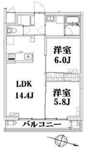 AXIS上小町（アクシスカミコチョウ）の間取り画像