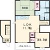 プランドゥ鳥栖Ⅱの間取り画像