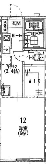 メゾン出西の間取り画像