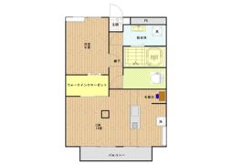 パセオプラシード袋原の間取り画像