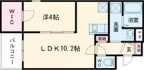 ジーメゾン新在家の間取り画像