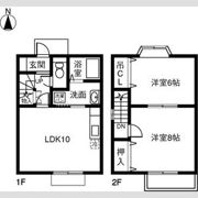DUPLEX 中島の間取り画像