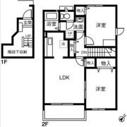 バーシア堀ノ内Ⅱの間取り画像