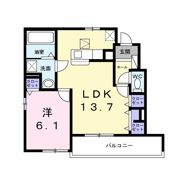 バンブーガーデンⅢの間取り画像