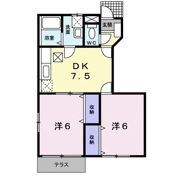 センプレ ヴェルデⅠの間取り画像