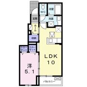 カルム ボヌールの間取り画像