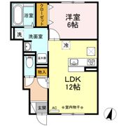 ヤードアイリー Aの間取り画像