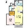 マジェスタ Bの間取り画像