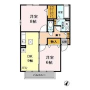 イーストプラザの間取り画像