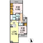 トレフル西新井の間取り画像