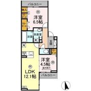トレフル西新井の間取り画像
