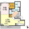 ぺルレKの間取り画像