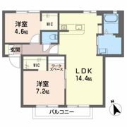 フェニックスタウン Aの間取り画像