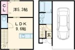 k-ideal八女III A棟の間取り画像