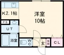 ナチュリラⅣの間取り画像