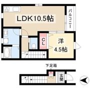 リーブルファイン日比津町1号棟の間取り画像