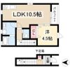 リーブルファイン日比津町1号棟の間取り画像