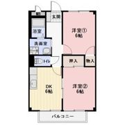 ファインビュー常念の間取り画像