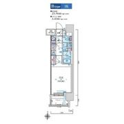 リヴシティ泉の間取り画像