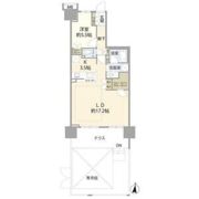 クレヴィア辰巳(キャナルステージ棟))の間取り画像