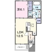イースト オレヌの間取り画像