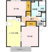 ニューポワール A/B/Cの間取り画像