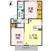 ソレイユ千田 C棟の間取り画像
