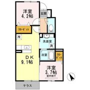 グランド ヒルズ A棟の間取り画像