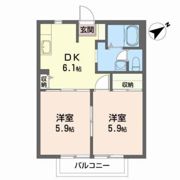 セントラルプラザ Bの間取り画像
