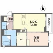 イスタナ若松の間取り画像