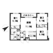 グランメール東札幌西館の間取り画像
