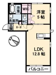 シャーメゾンリヴェール B棟の間取り画像