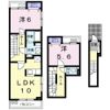 BLESS草加松原 D棟の間取り画像