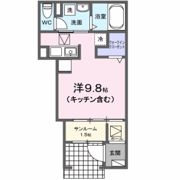 レジデンス KIDA－Cの間取り画像