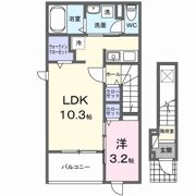 レジデンス KIDA－Cの間取り画像